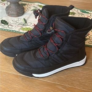 Sorel Youth Snow Winter Boot Black size 5.0